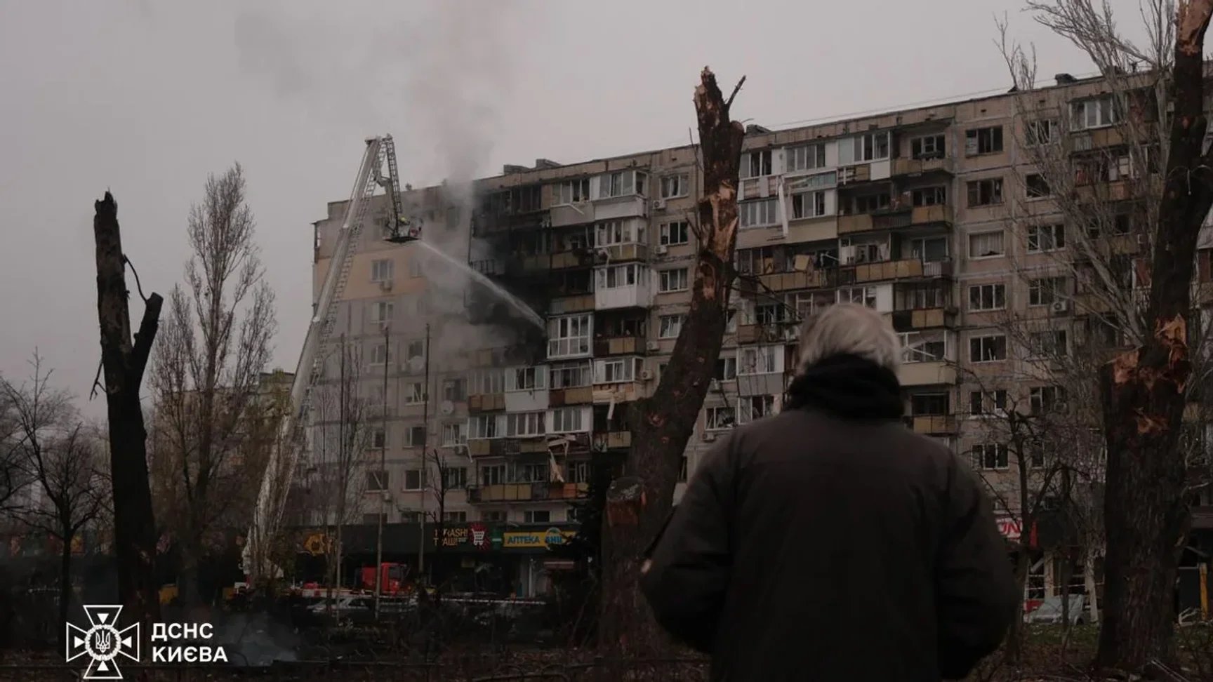 Death toll rises to three after Russian attack on Kyiv