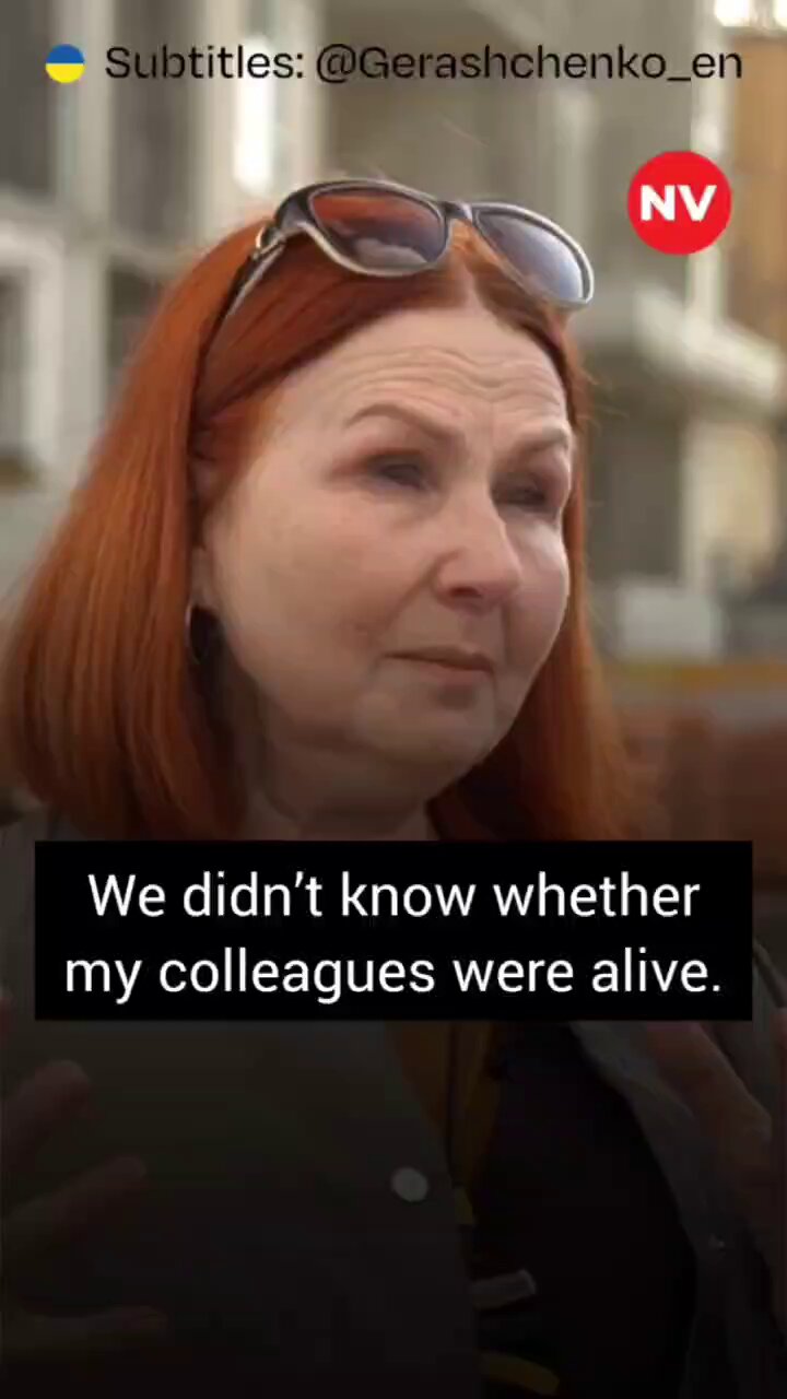 Ukrainian Woman Survives Russian Occupation and Airstrike in Borodianka