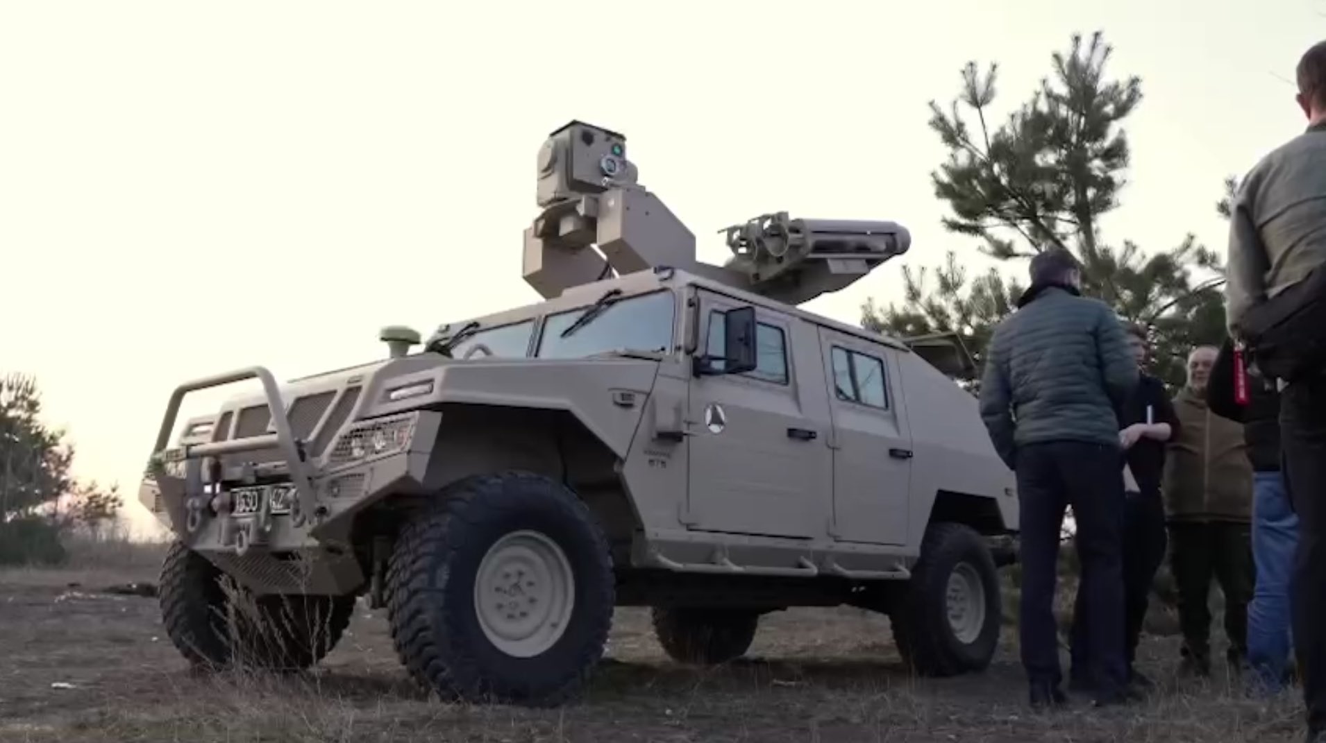 British RapidRanger air defense systems in Ukrainian forces