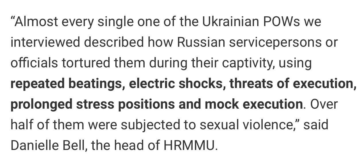 UN Report: Credible Allegations of Torture of Ukrainian POWs by Russian Forces