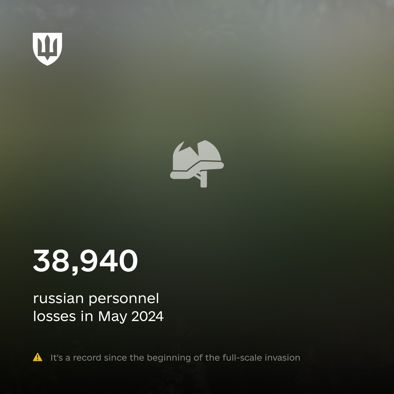 Russian losses in May 2024 and warning