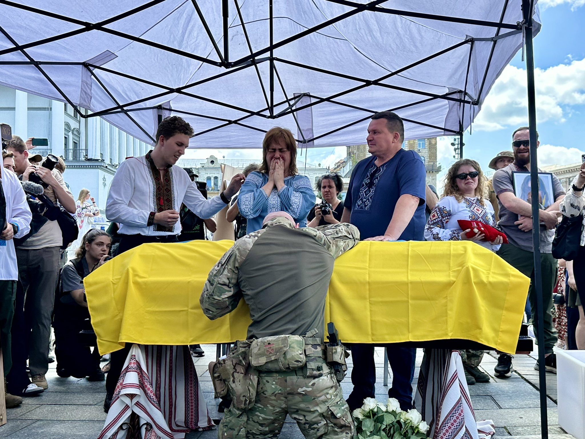 Combat medic Iryna “Cheka” Tsybukh, 25, killed in action in Ukraine
