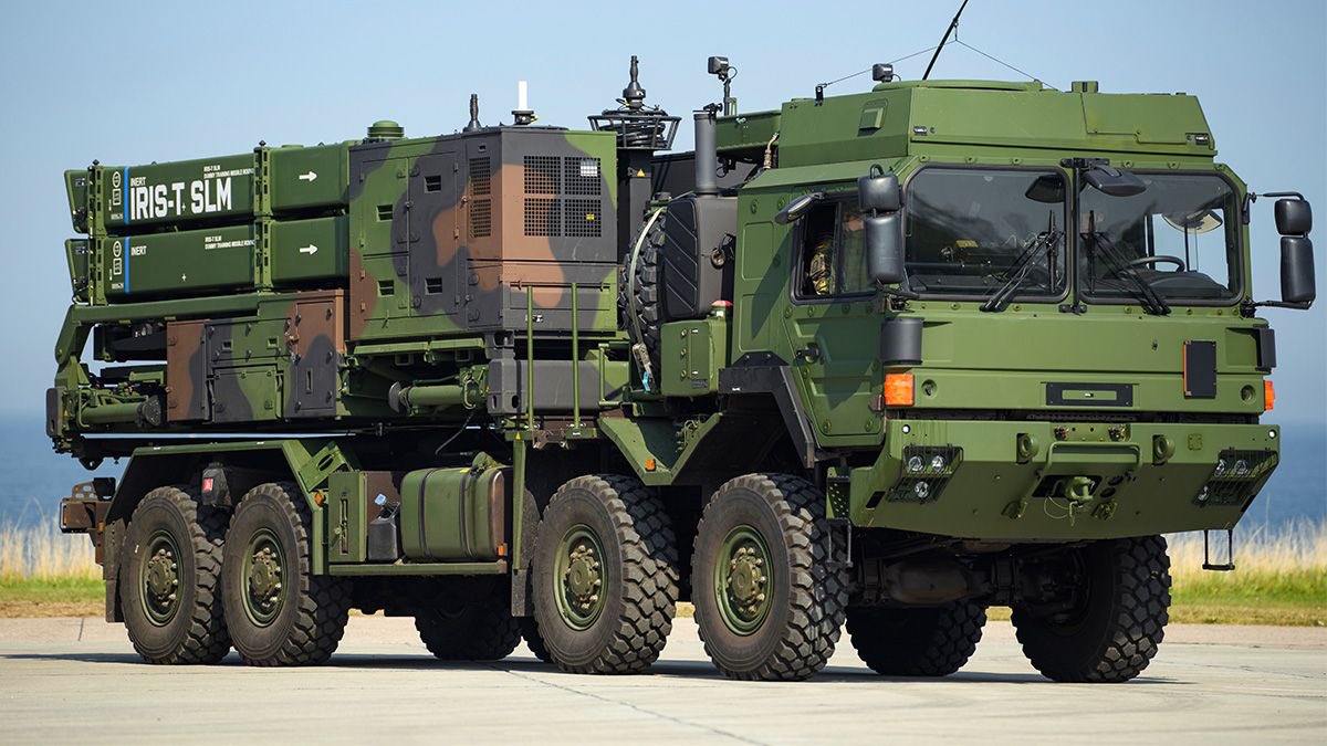 Ukraine receives 8th German IRIS-T SLM air defense system in 2025