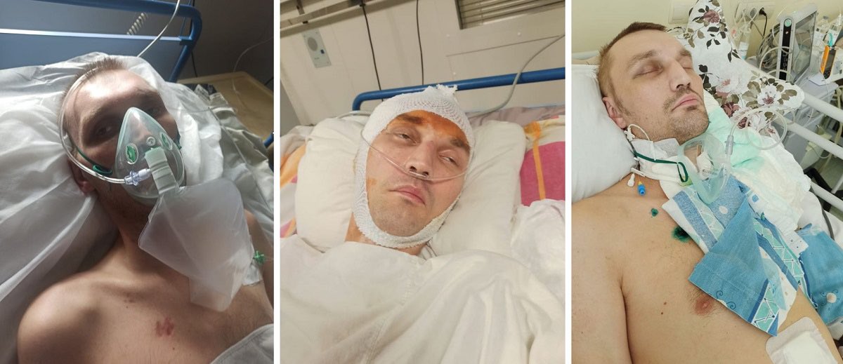 Ukrainian defender needs help after combat near Vodiane