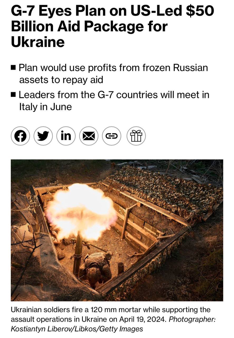 US leads allies in $50 billion Ukraine aid from frozen Russian asset profits
