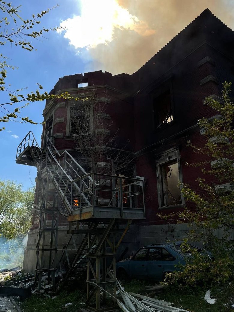Rashists destroyed Lysychansk TB Dispensary