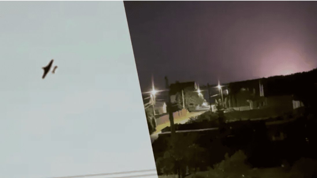Ukrainian drones strike targets in Russia