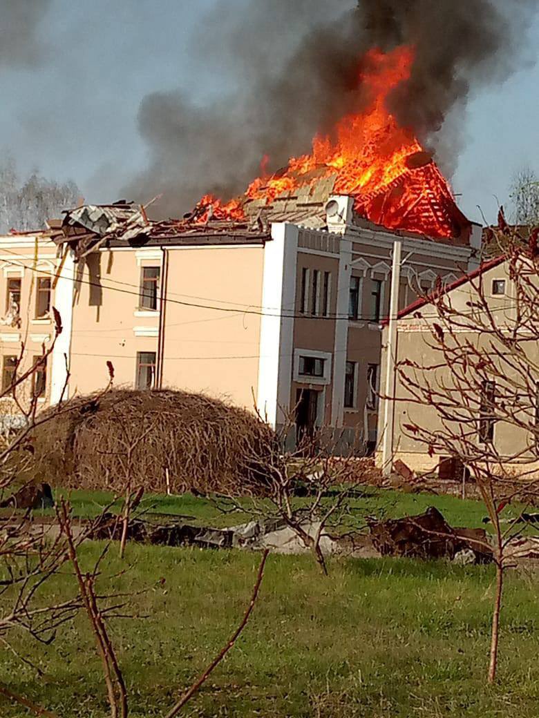 Shelling in Vovchansk injures two men