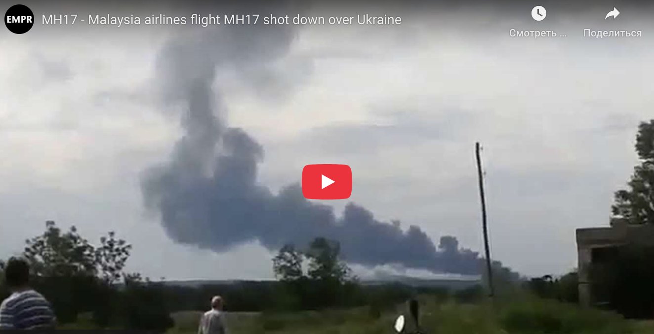 Remembering MH17 shot down by Russia