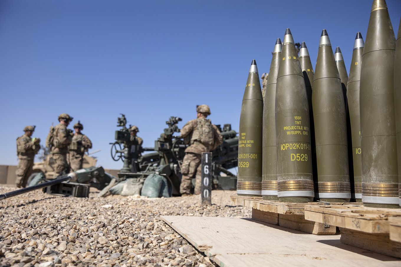 New US military aid package: munitions and missiles