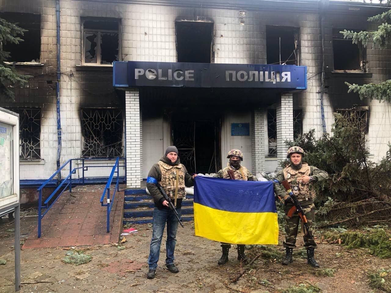 Russians leave Borodyanka: GeoConfirmed