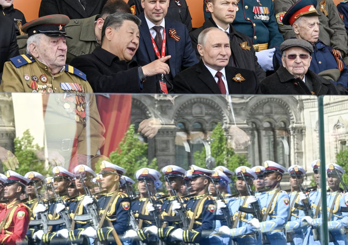 Ukraine protests Moscow parade attendance