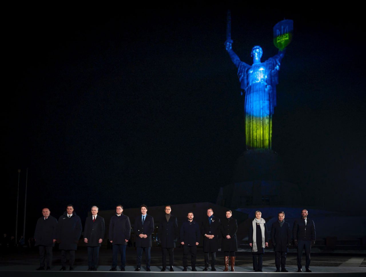 Kyiv today. Ukraine grateful for support.