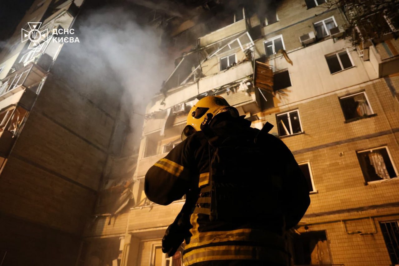 Russian attack on Kyiv and other regions of Ukraine