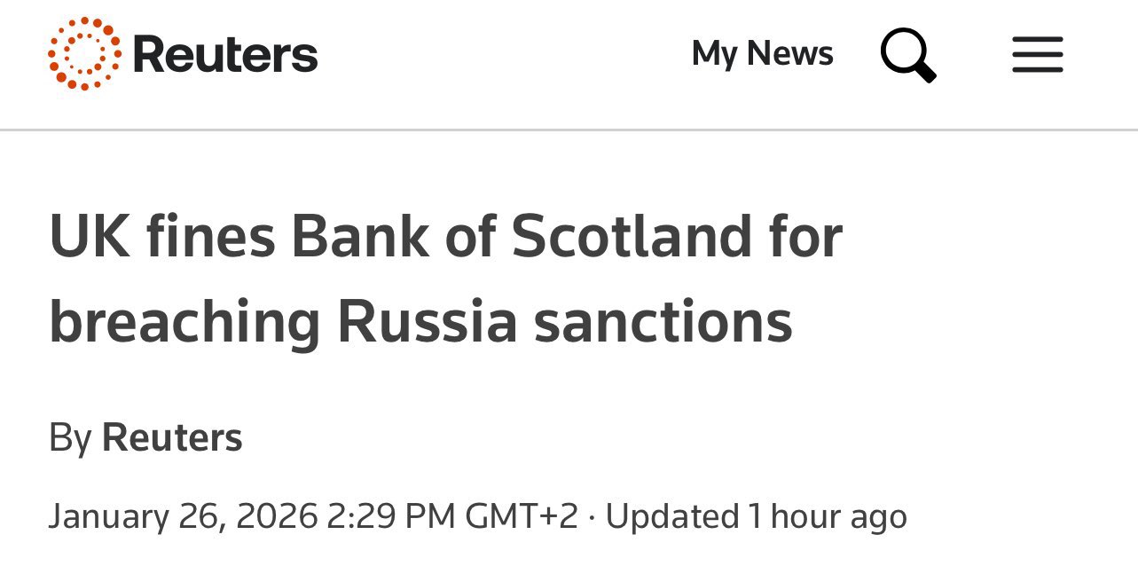 UK bank fined £160k for breaching Russia sanctions