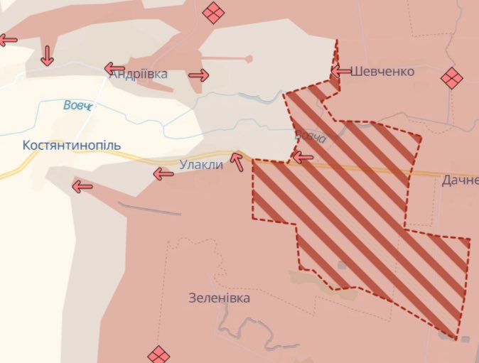 Ukraine regains Lysivka, enemy advances near three villages