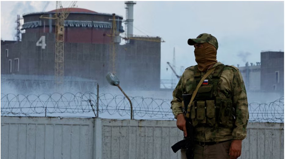 Drone targets radiation lab at occupied Zaporizhzhia nuclear plant