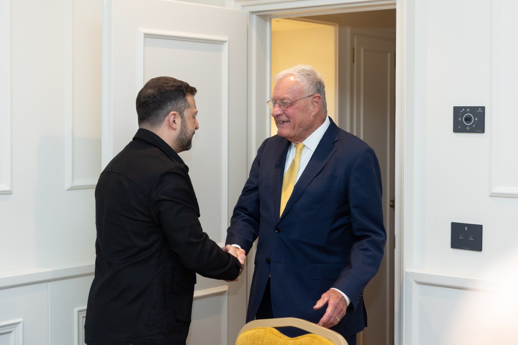 Zelensky meets Kellogg in Washington
