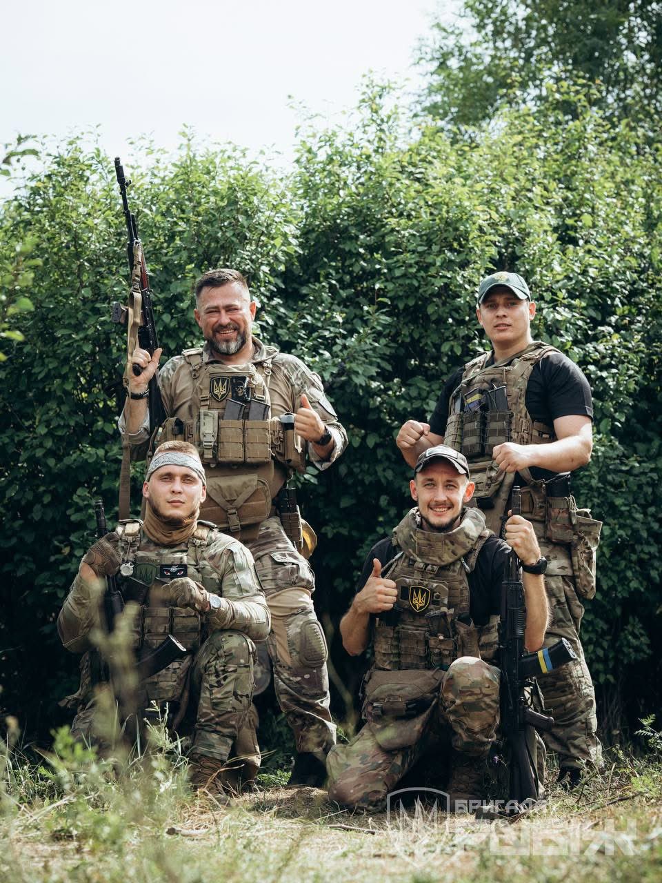 Good morning from Ukraine! Rubizh Brigade wishes you a great day.