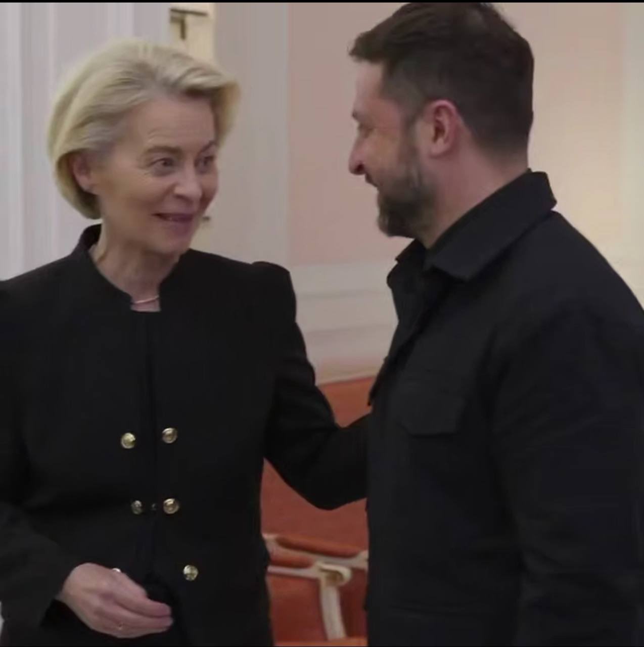 Zelenskyy meets Meloni and von der Leyen