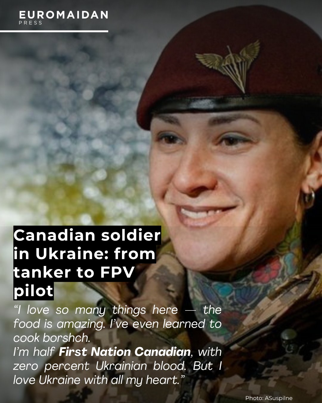 Canadian soldier ‘Zhuk’ fights in Ukraine as FPV drone pilot