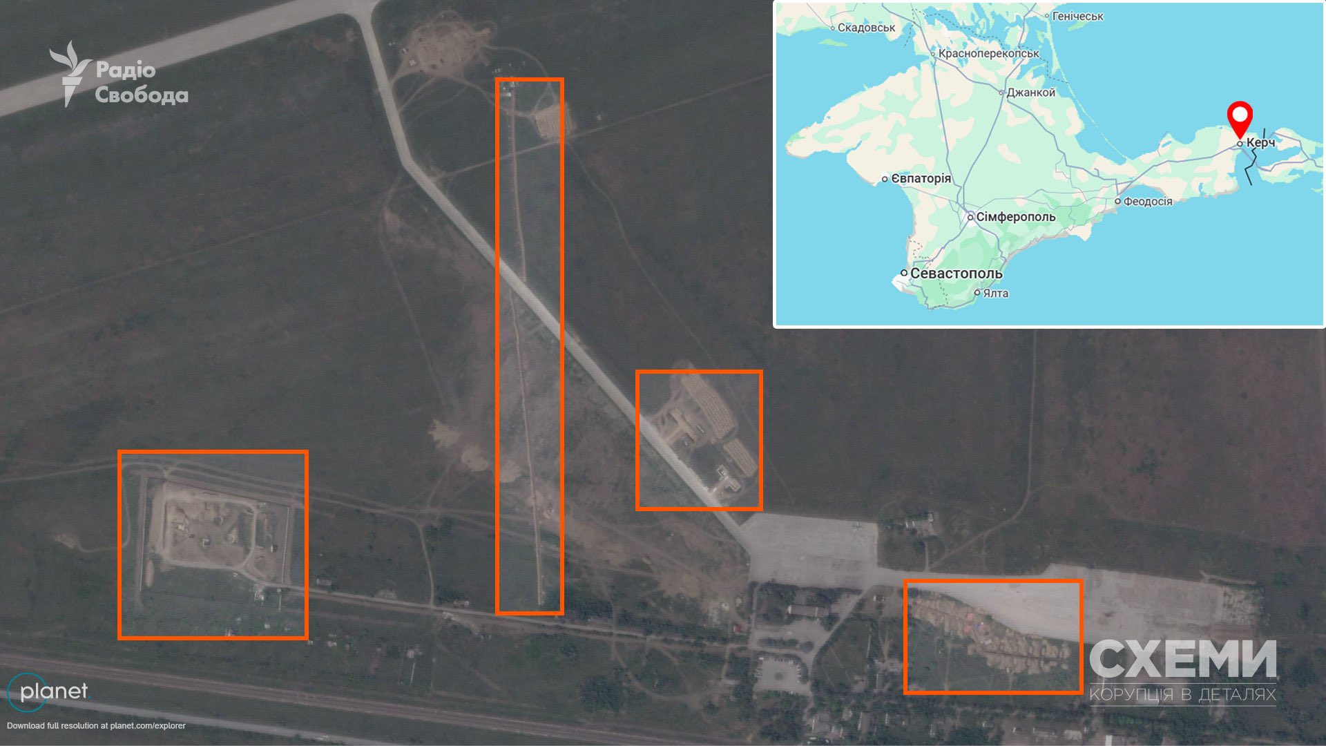 Occupied Kerch Airport Converted into Russian Military Base