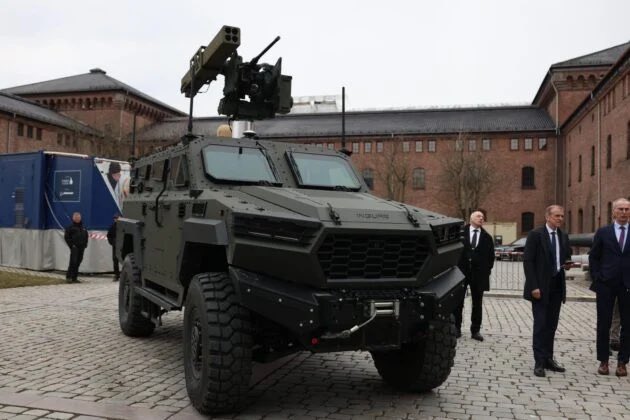 Kongsberg equips Inguar-3 with air defense system