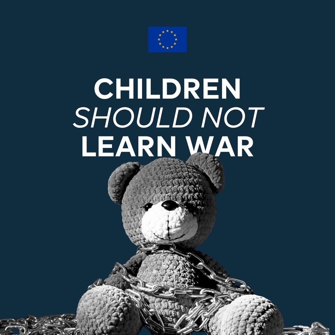 Militarisation des enfants en Russie et Ukraine