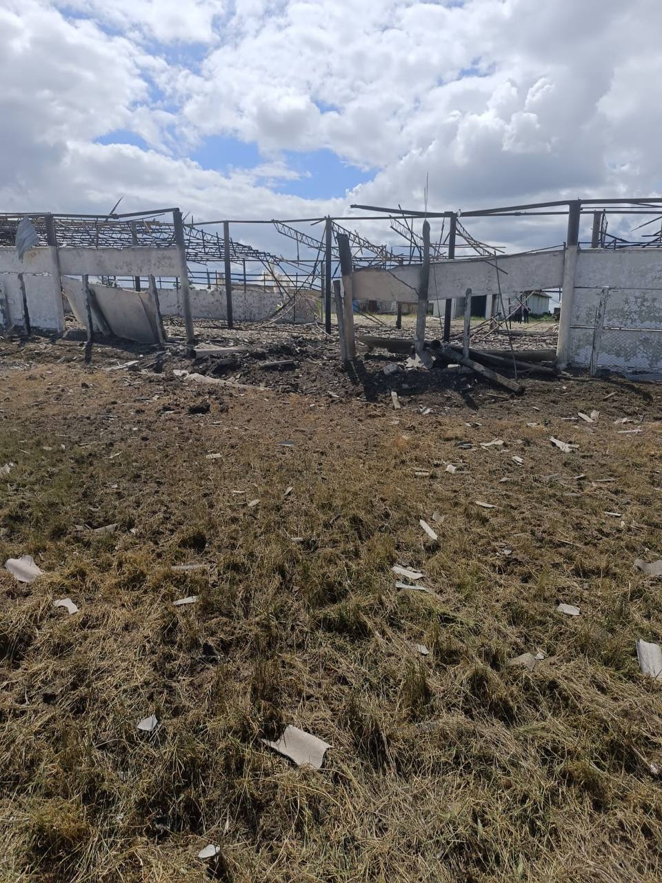 Missile attack on farm in Horokhiv (1 dead, 4 injured)