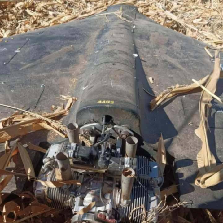 Another Russian Shahed 136 drone shot down by electronic warfare