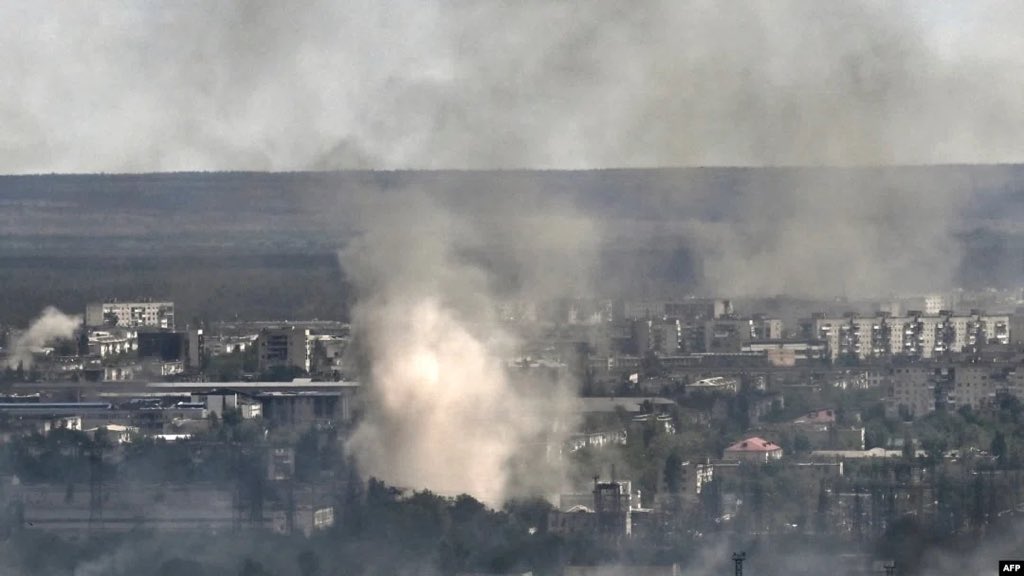 Severodonetsk cut off as Russian forces destroy bridges, third bridge critical