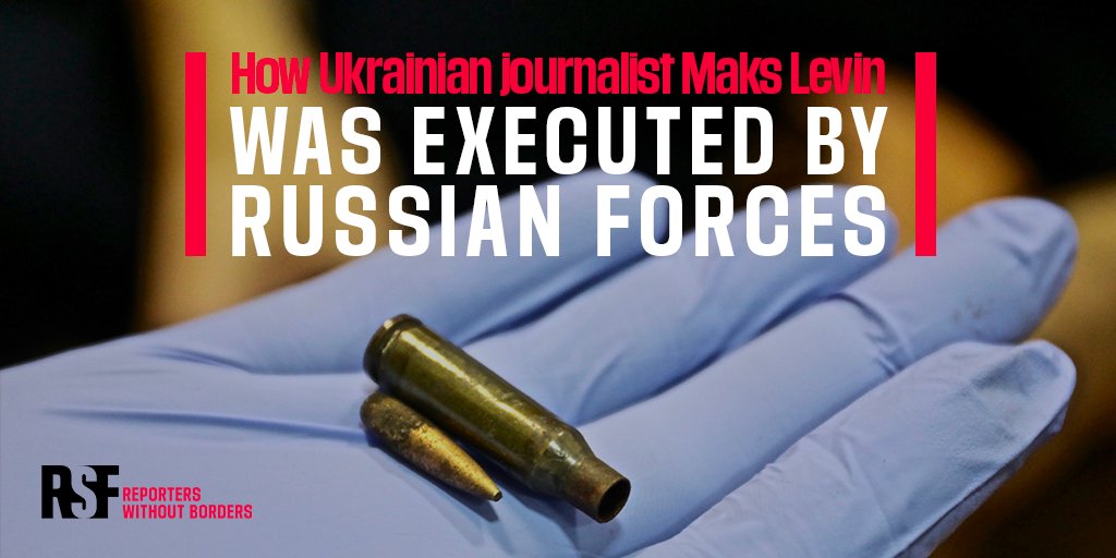 RSF: Ukrainian photojournalist tortured and executed by Russian forces