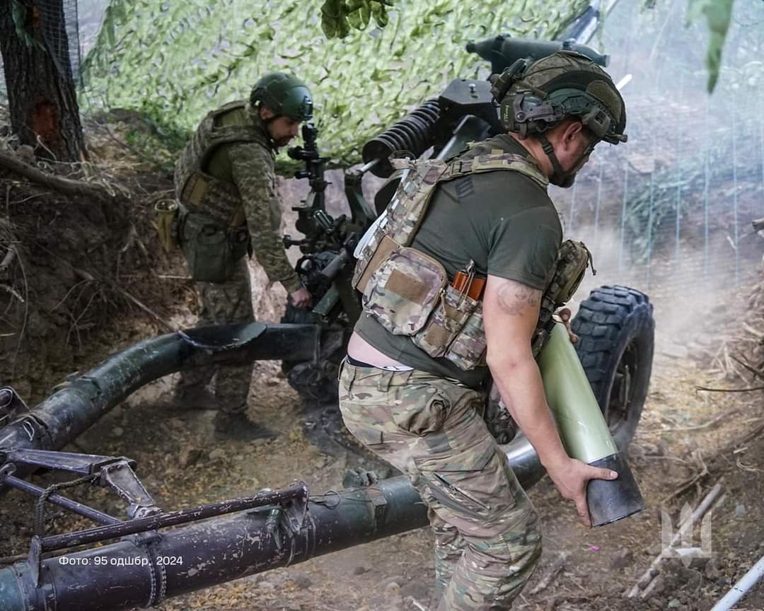 95th Air Assault Brigade Artillery Works 24/7 on Toretsk Direction