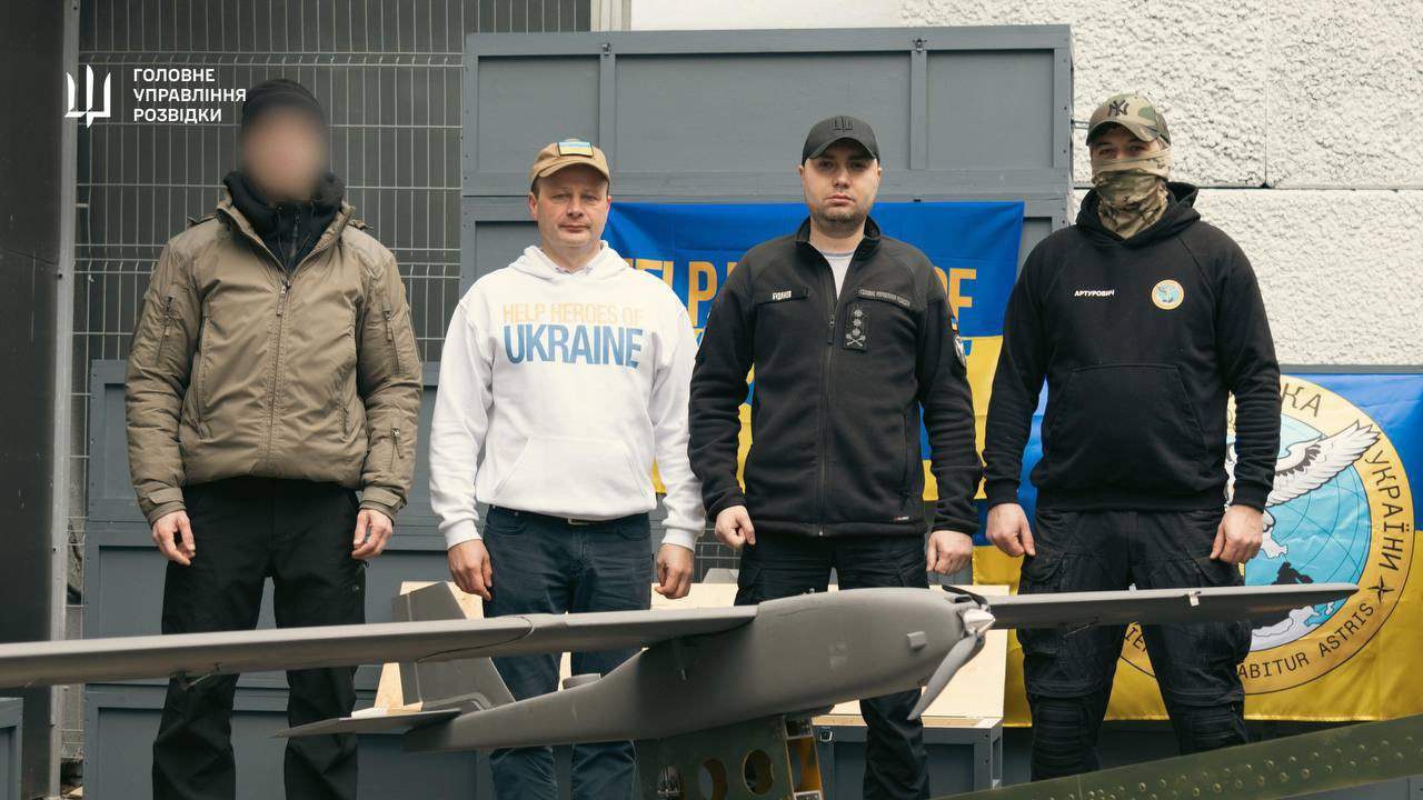 GUR receives kamikaze drones and HMMWV
