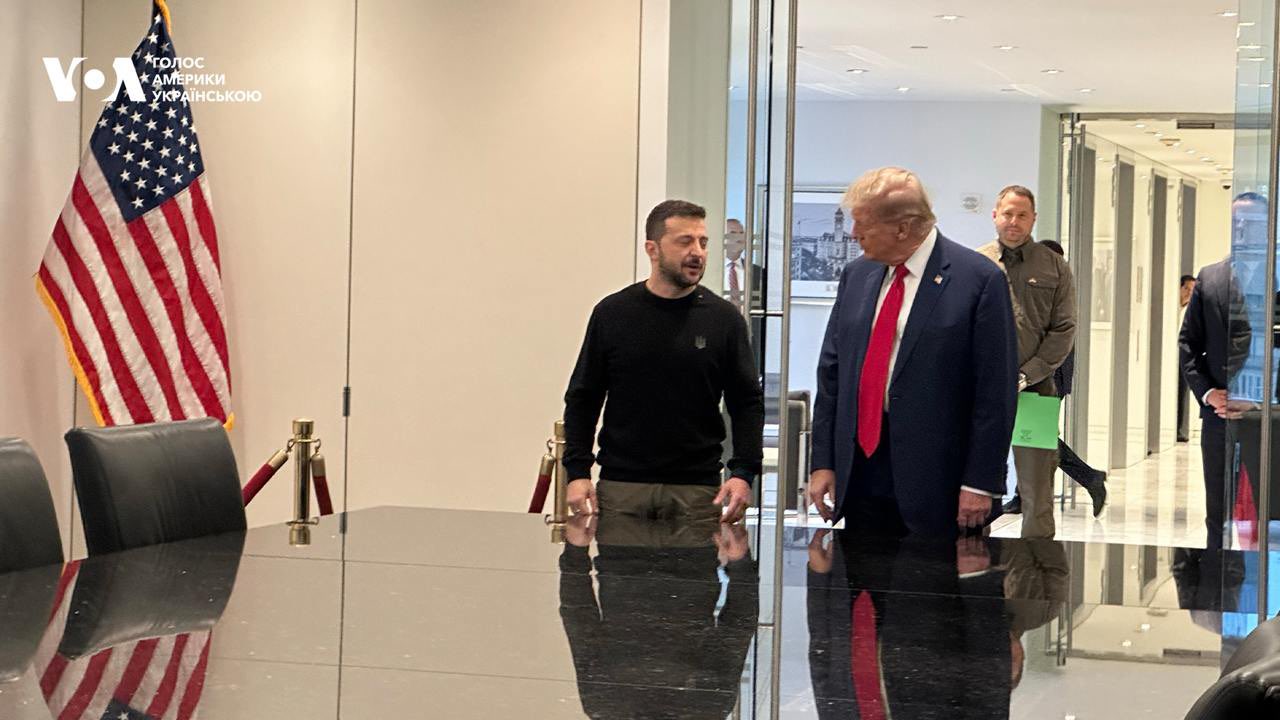 Zelensky and Trump begin meeting in New York