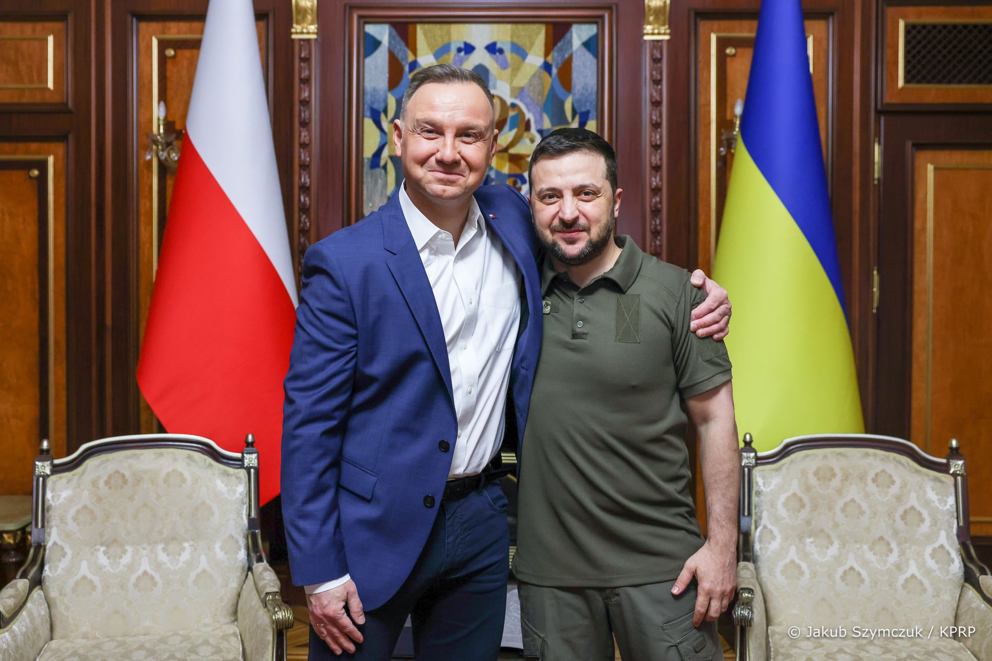 Presidents of Poland and Ukraine in Kyiv