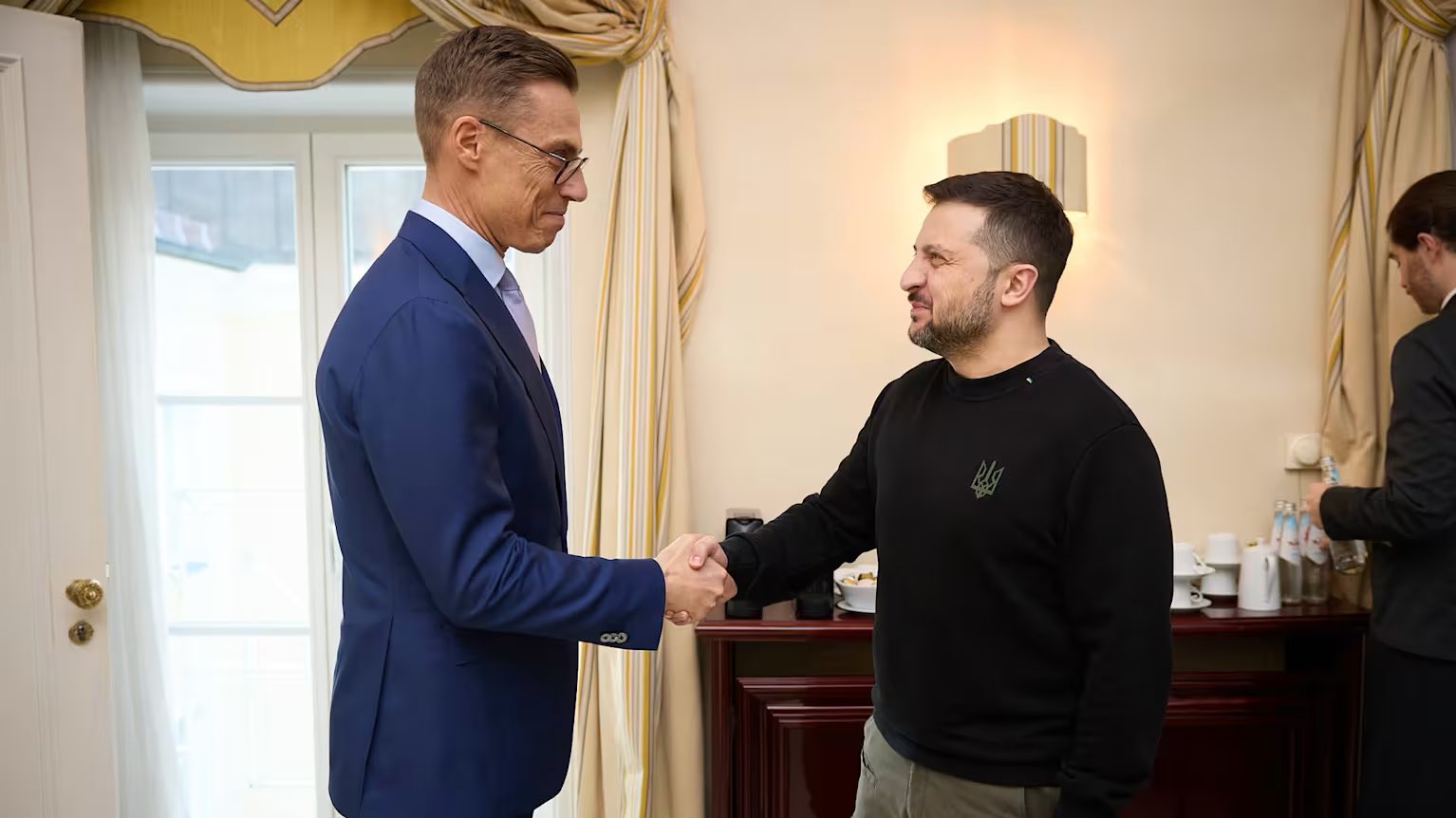 Zelenskyy meets with Finnish President Stubb, Suspilne reports