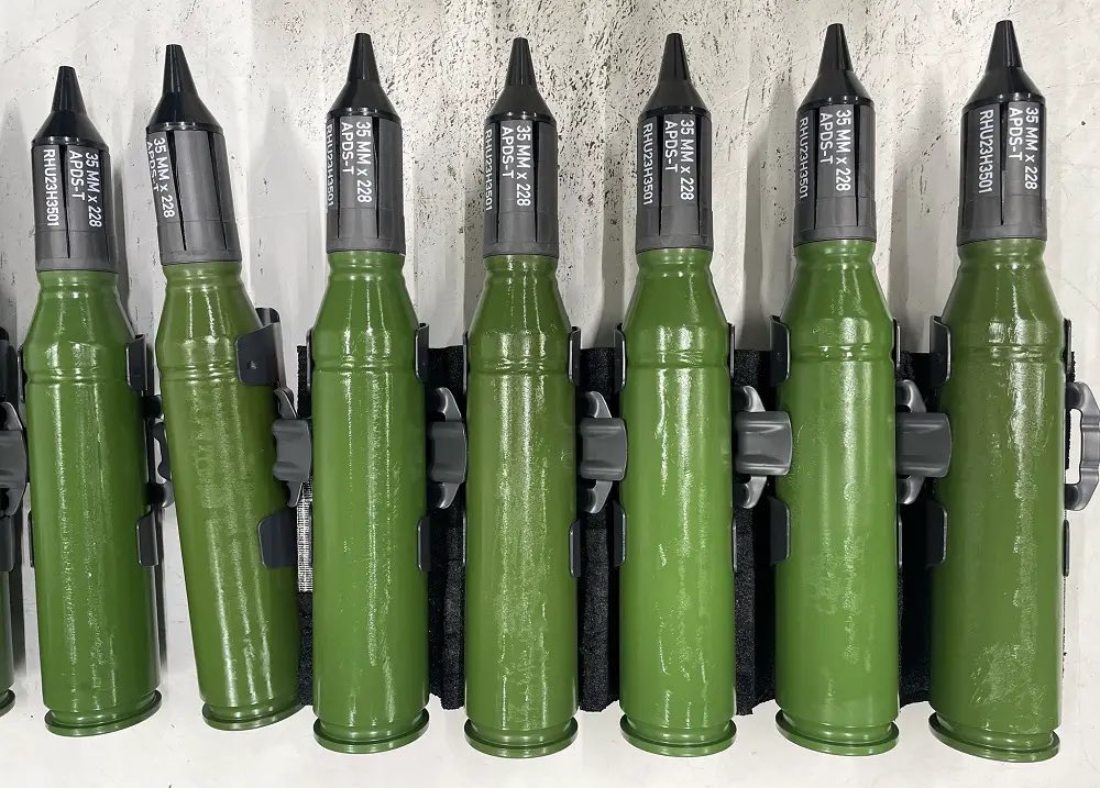 Rheinmetall to supply 180,000 Gepard SPAAG shells to Ukraine in 2026