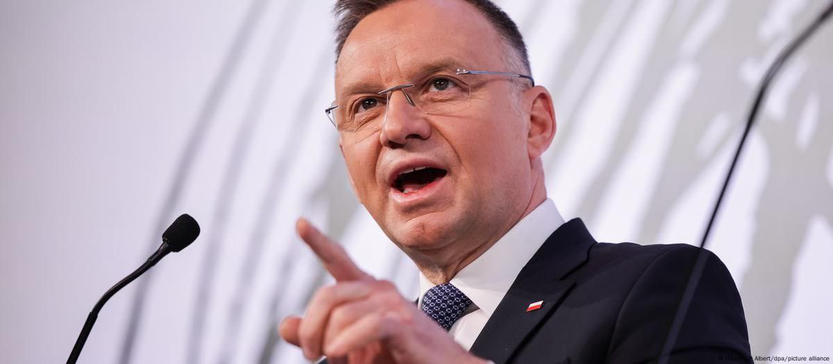 Polish President Duda rejects territorial concessions to Russia for Ukraine