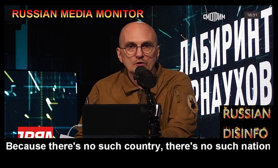 Russian host denies Ukraine’s existence, surprised by resistance