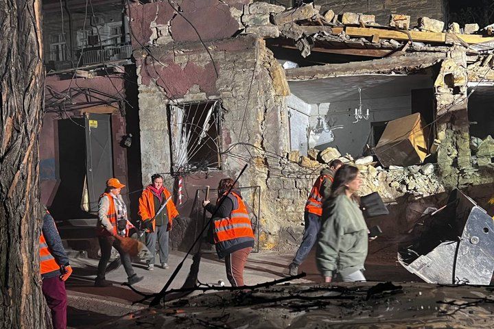 Russia Fires 206 Drones at Ukraine, Odesa Hit in Two Waves
