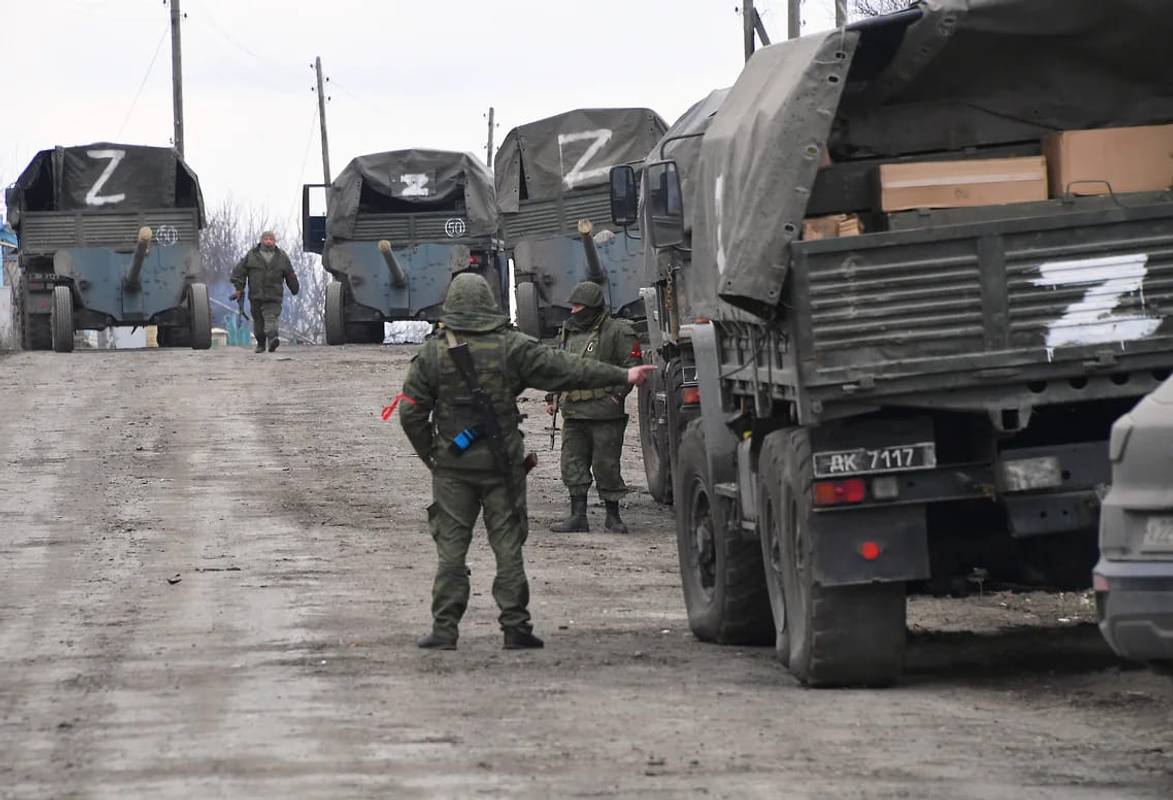 Russians prepare to storm in the Zaporizhzhia direction