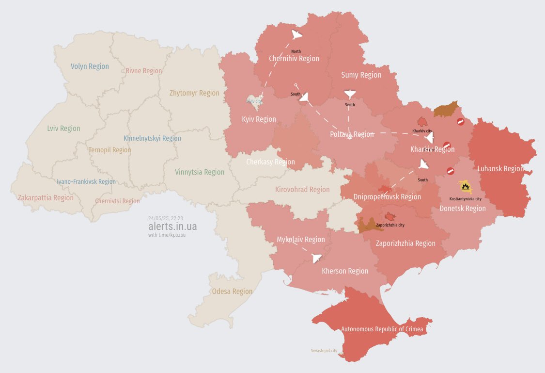 Russian, Iranian Missiles Threaten Ukraine