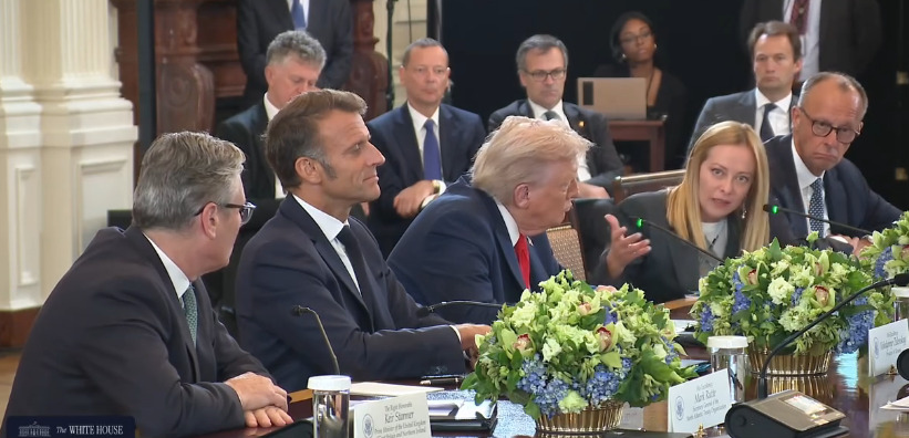 Macron, Meloni Discuss Ukraine Security Guarantees with Trump