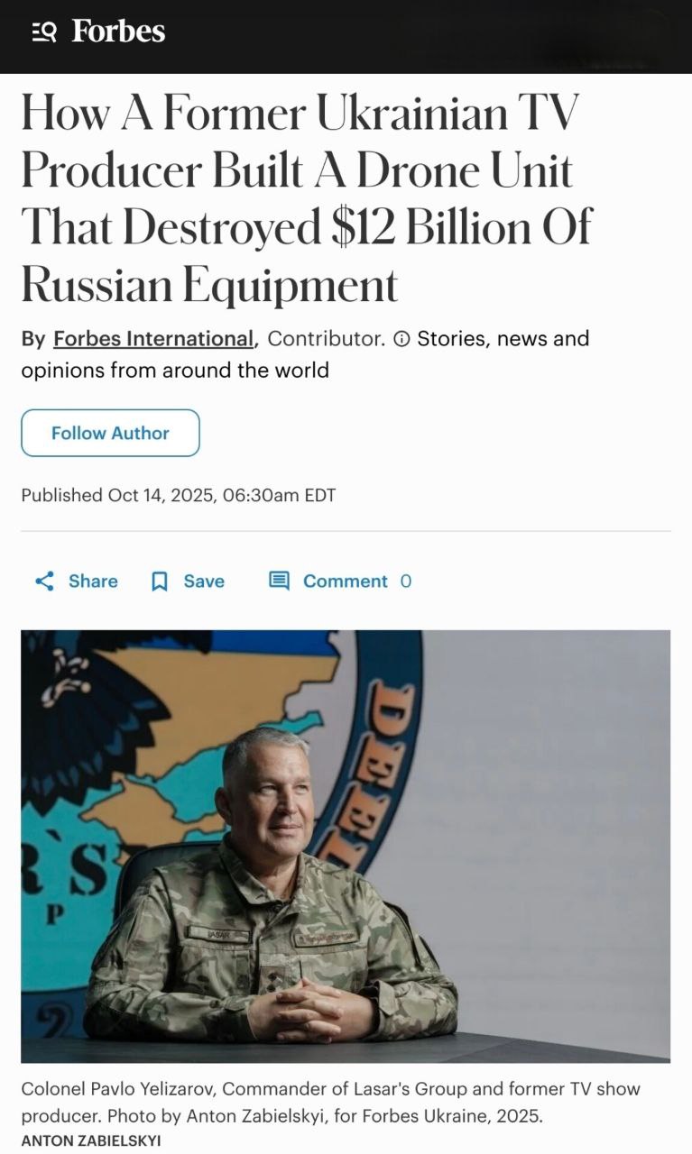 Asymmetrical warfare: Ukraine’s $12B equipment destruction, producer turned warrior
