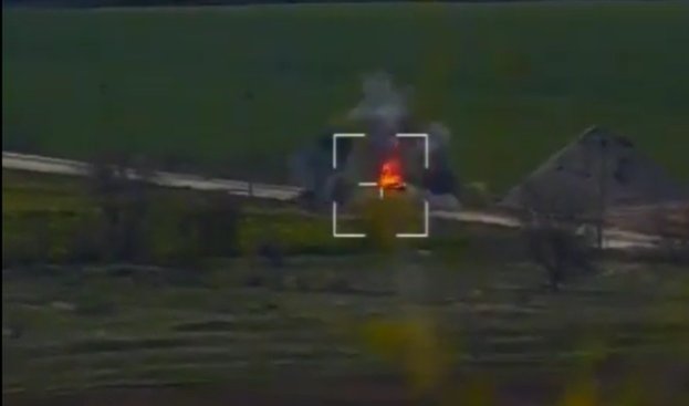 Report on destruction of enemy equipment with Stugna ATGM