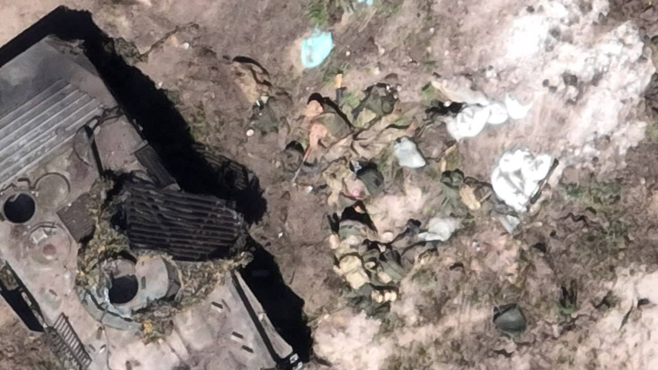 Russian assault group takes positions in Kharkiv region