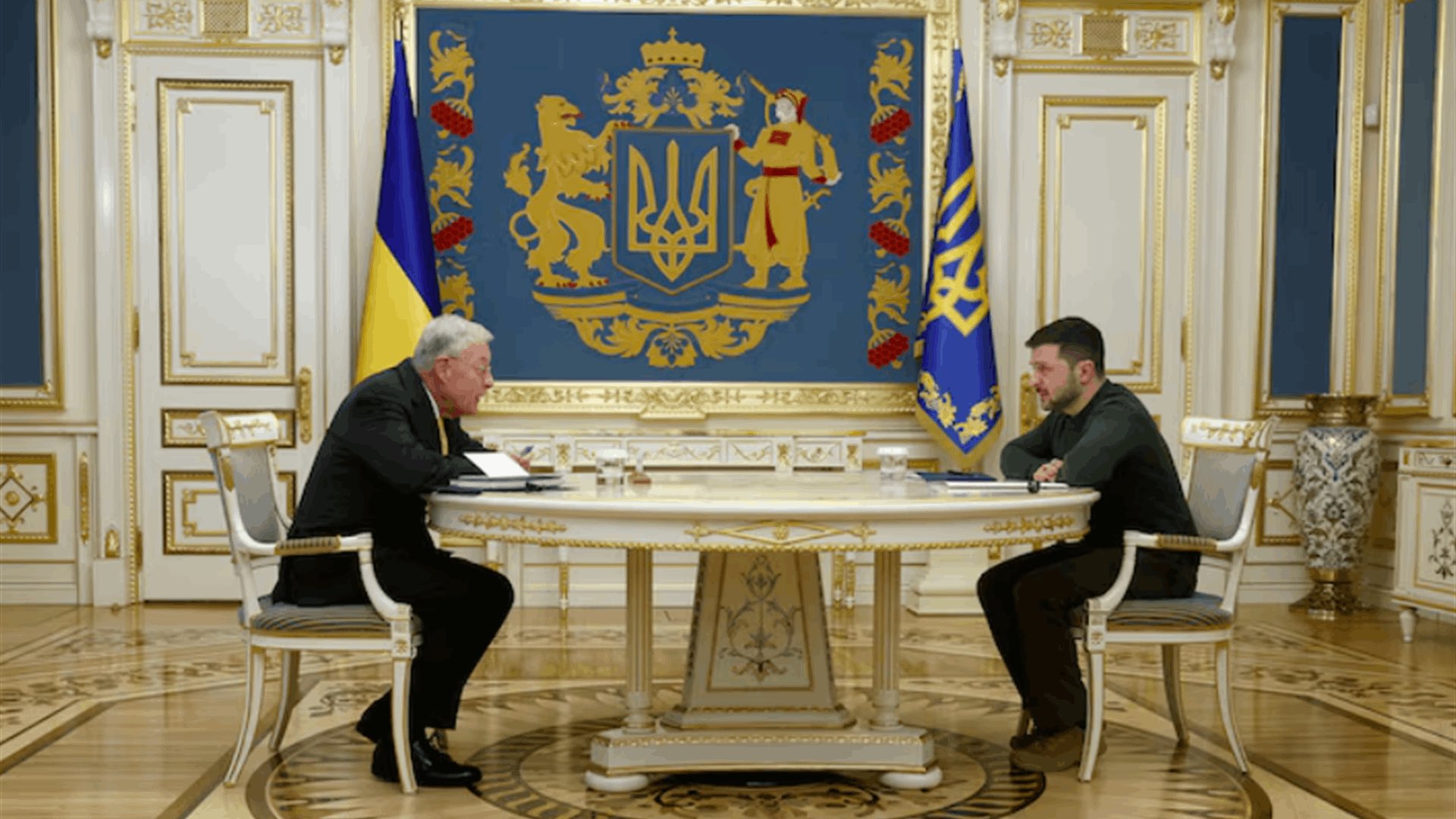 Zelensky meets Trump’s special envoy Kellogg in Kyiv