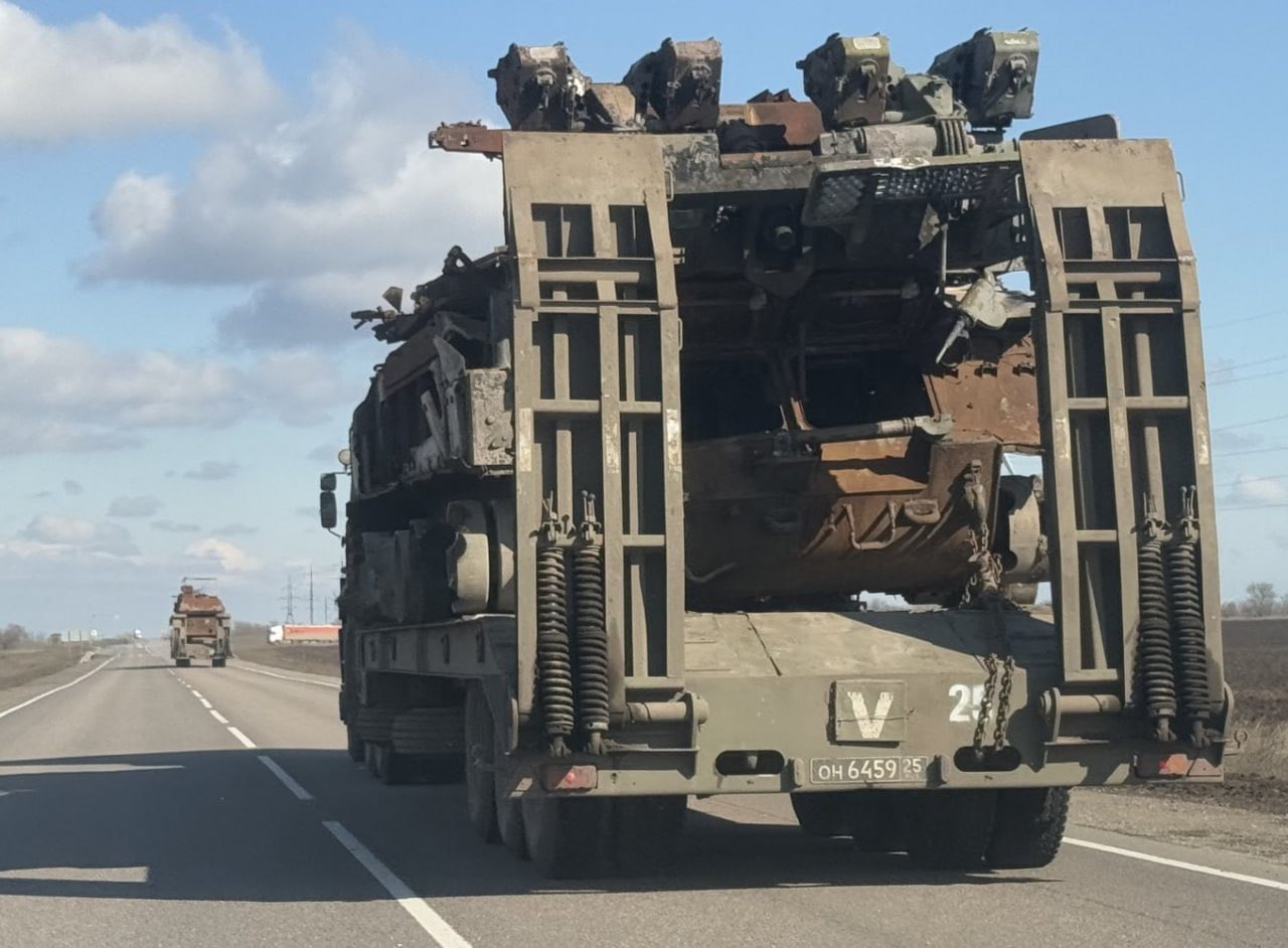 Three destroyed Russian Buk systems in Donetsk region