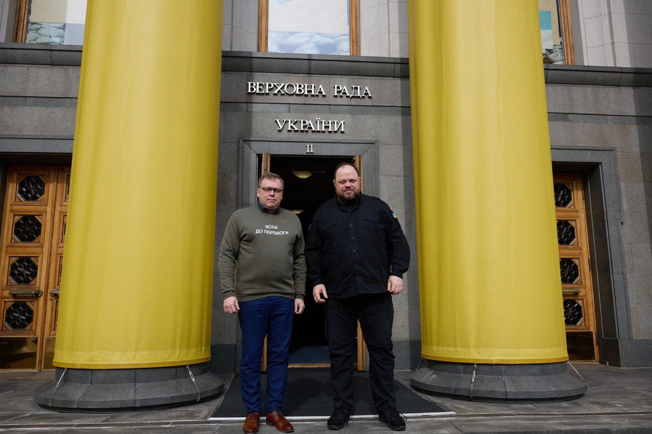President of Estonian Parliament visits Kyiv